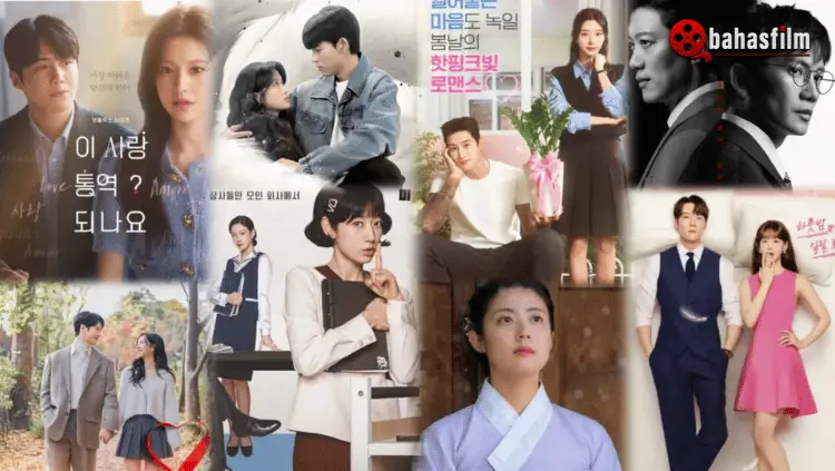 Grafik batang perbandingan rating Nielsen untuk 5 drama Korea terpopuler Januari 2026, termasuk The Judge Returns dan Pro Bono, dengan logo BahasFilm.