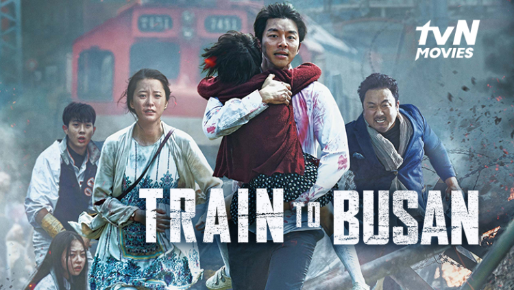 Adegan film Train to Busan saat para penumpang berlari menyelamatkan diri dari wabah zombie